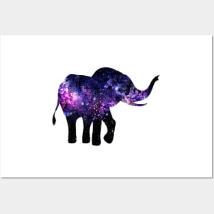 Starry Elephant Posters and Art